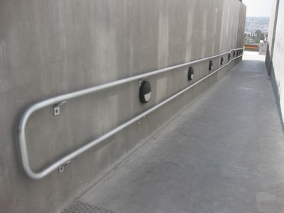 pasamanos tubular natural